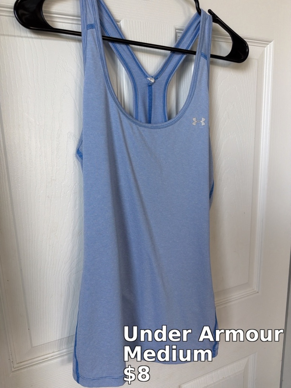 Under Armour Women's Light Blue Racerback Training Tank